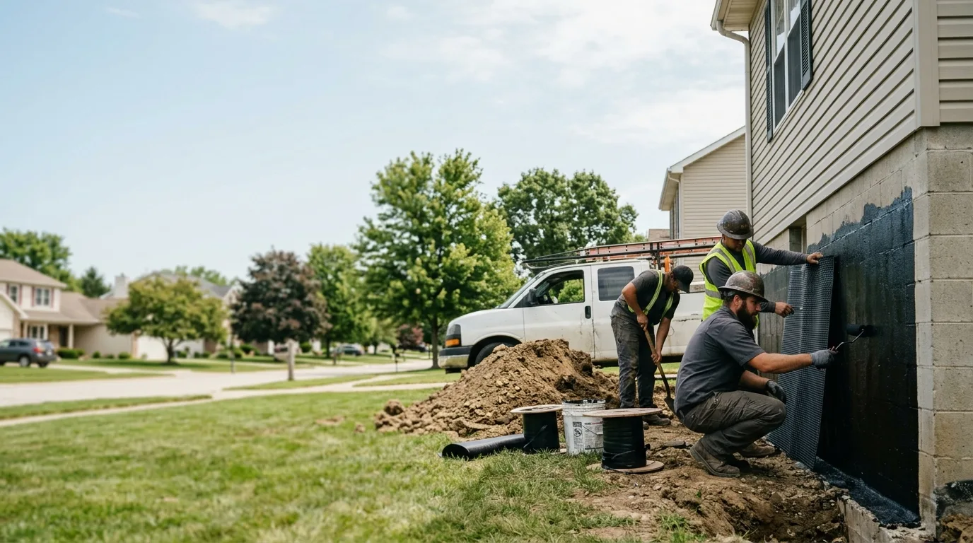 Basement Waterproofing in Haviland, OH near me
